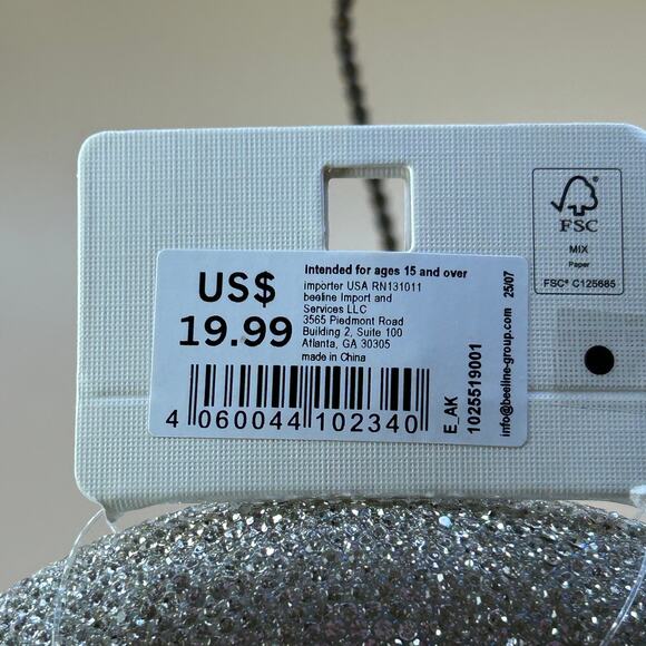 I Am Sparkle Fancy Glitter Rhinestone Foam Puff Headband Metallic Party Women's - Picture 4 of 8